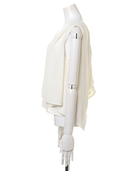 INGNI(イング) Backリボン/ブラウス オフホワイト