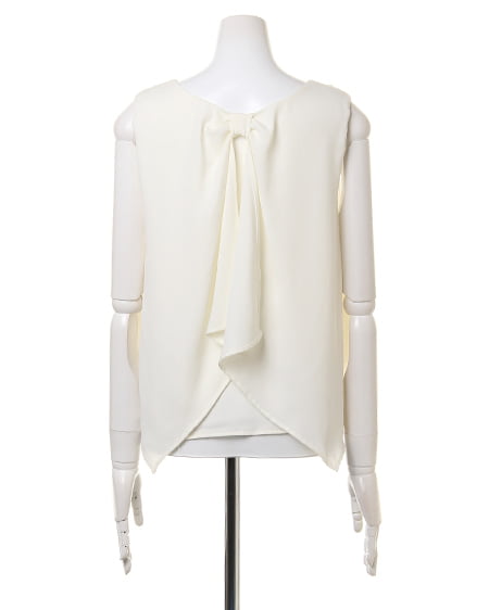 INGNI(イング) Backリボン/ブラウス オフホワイト