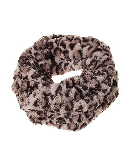 ヒョウ柄スヌード