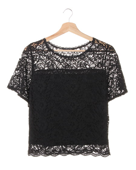 【秋の新作】レースフレアー袖／TOPS