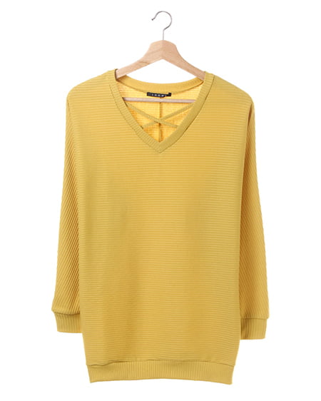 【春の新作】カバーリングリブドルマンTOPS