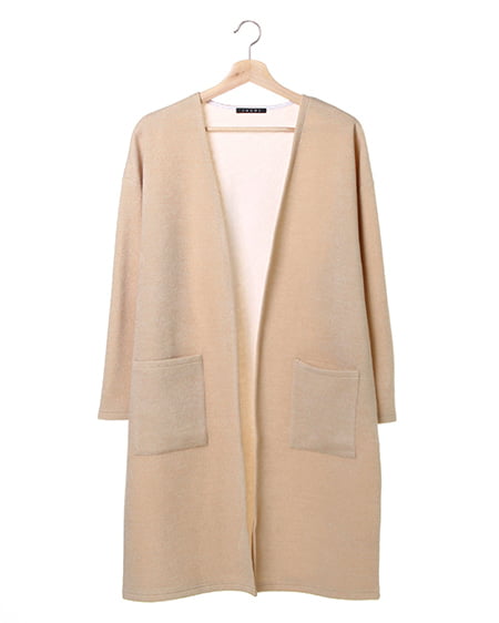 【春の新作】【WEB先行】ミル起毛Vネック／コーディガン／A