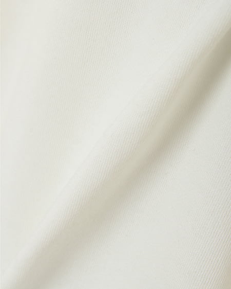 INGNI(イング) ちびロゴスウェット/オフショルトップス アイボリー