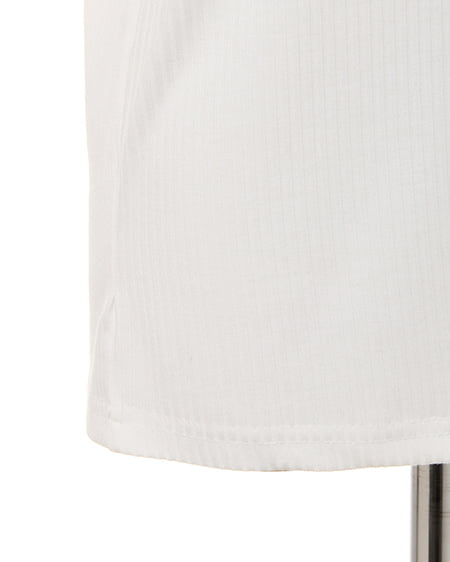 INGNI(イング) ヨークレースノースリ/ハイネックトップス オフホワイト