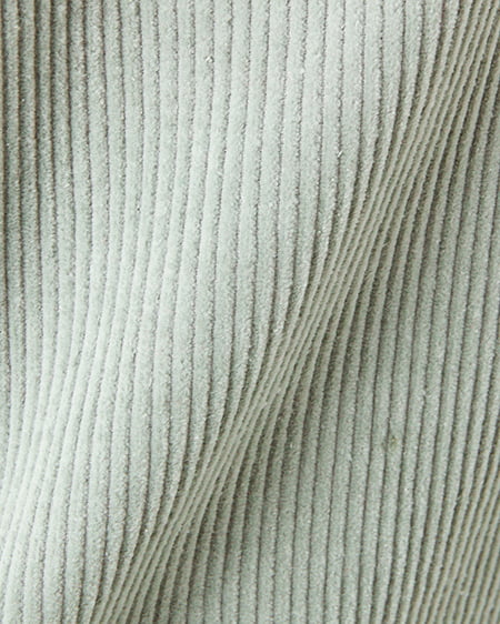 INGNI(イング) コーデュロイ前ZIP台形スカート ミントグリーン