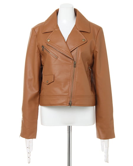 INGNI(イング) ライダース/ジャケット/B キャメル