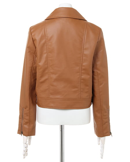 INGNI(イング) ライダース/ジャケット/B キャメル