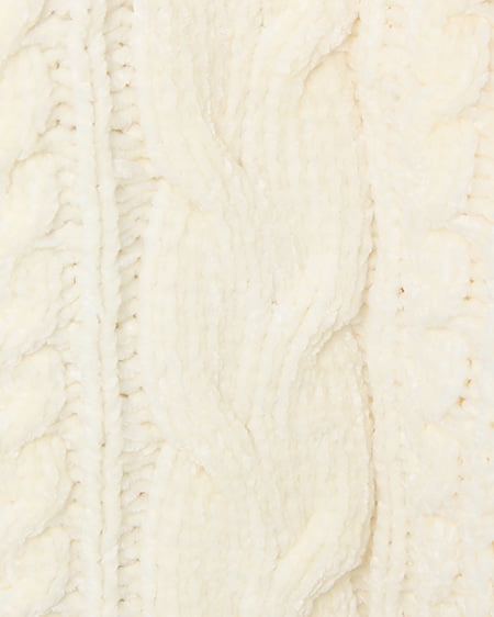 INGNI(イング) ブライトモールミドル丈カーディガン オフホワイト