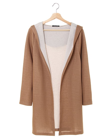 【秋の新作】フード・コーディガン