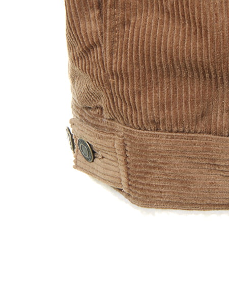 INGNI(イング) コーデュロイ裏ボアBIG Gジャン モカ