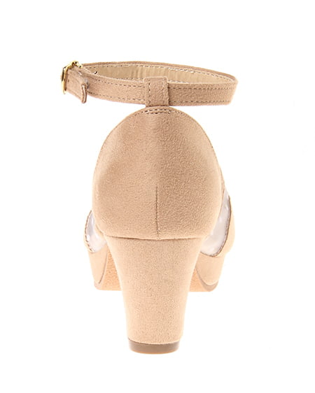 INGNI(イング) スカラップパンプス ベージュ