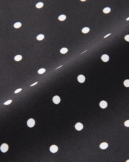 INGNI(イング) ドットスカーフ クロ