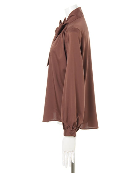 INGNI(イング) ボウタイ/ブラウス ブラウン