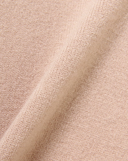 INGNI(イング) アシメボリューム長袖ニット ベージュ