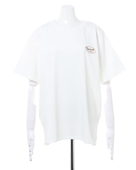 INGNI(イング) バックサークルプリントTシャツ オフホワイト/A