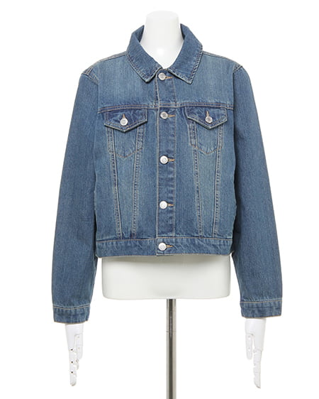 INGNI(イング) Gジャン デニム/ブルー