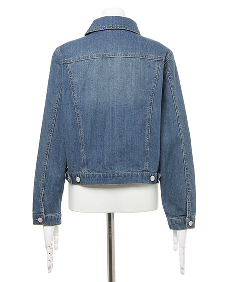 INGNI(イング) Gジャン デニム/ブルー