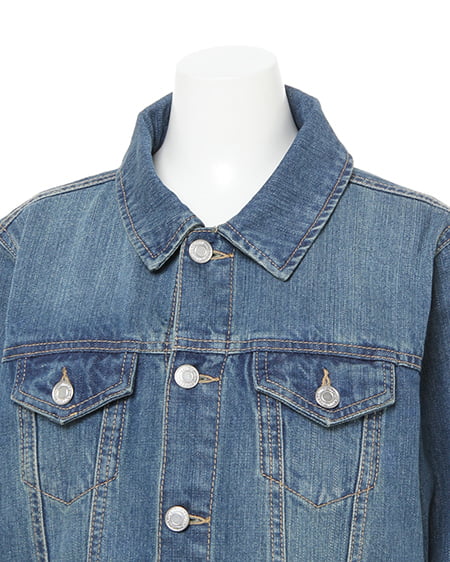 INGNI(イング) Gジャン デニム/ブルー