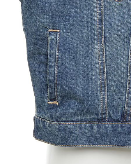 INGNI(イング) Gジャン デニム/ブルー