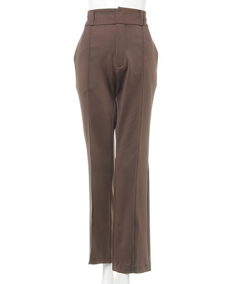 INGNI(イング) ポンチセンターシーム/パンツ ブラウン