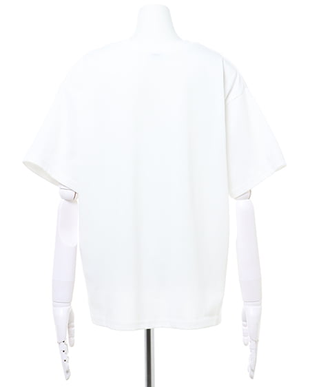 INGNI(イング) sweetロゴTシャツ オフホワイト/アカ