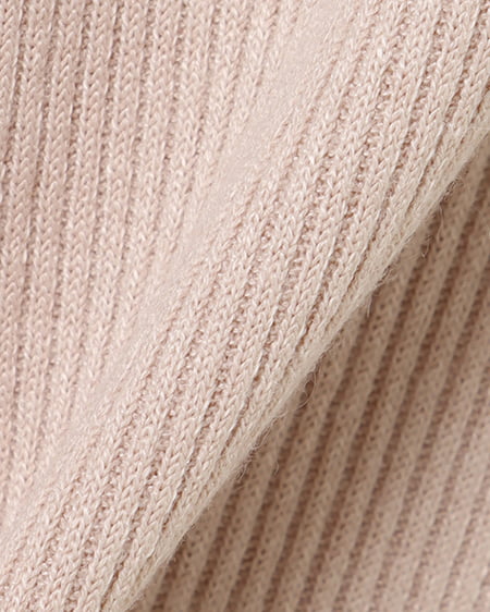 INGNI(イング) バックリボンリブ/トップス ベージュ