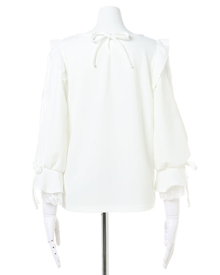 INGNI(イング) 袖割れトップス オフホワイト