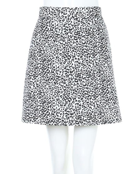 INGNI(イング) ゼブラ柄台形/スカート ヒョウ