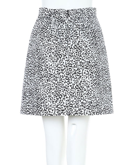 INGNI(イング) ゼブラ柄台形/スカート ヒョウ