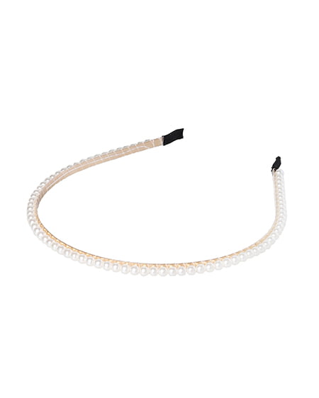 INGNI(イング) セットアップカチューシャ ゴールド/アイボリー