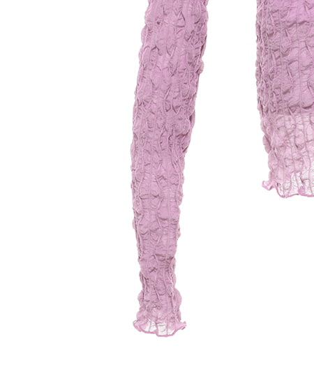 INGNI(イング) シアーウェーブメロウトップス パープル