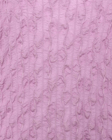 INGNI(イング) シアーウェーブメロウトップス パープル