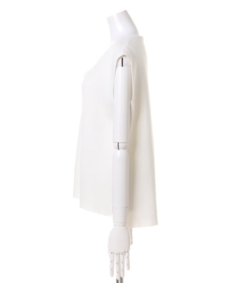 INGNI(イング) ミラノリブVネックニット アイボリー