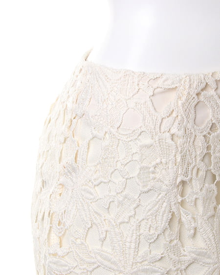 INGNI(イング) レースタイト/スカート オフホワイト