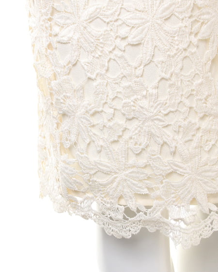 INGNI(イング) レースタイト/スカート オフホワイト