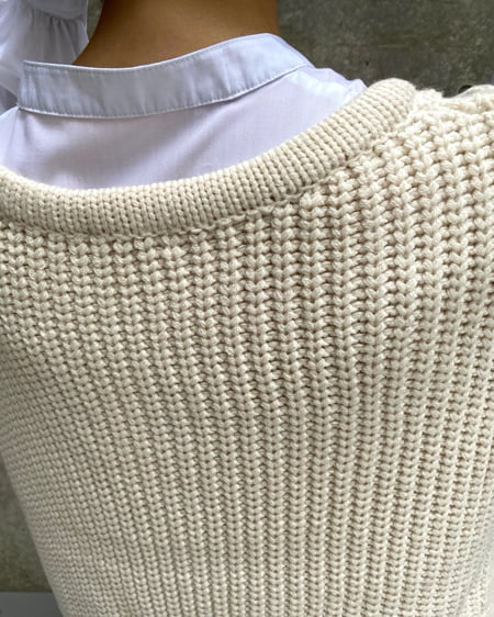 INGNI（イング） 横リボンケーブルベスト ｱｲﾎﾞﾘｰ