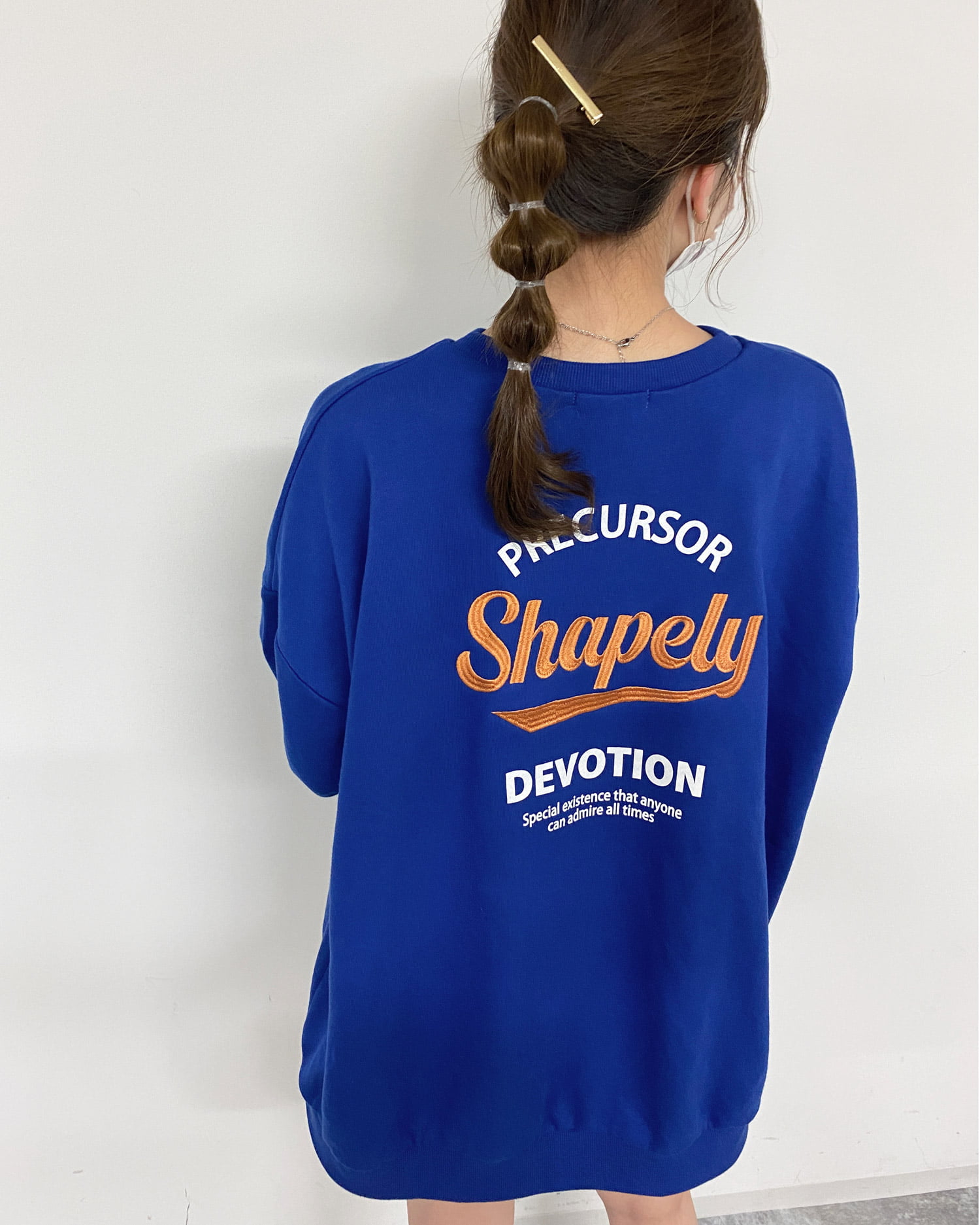 スウェット ダンボール ロゴ シワになりにくい トップス