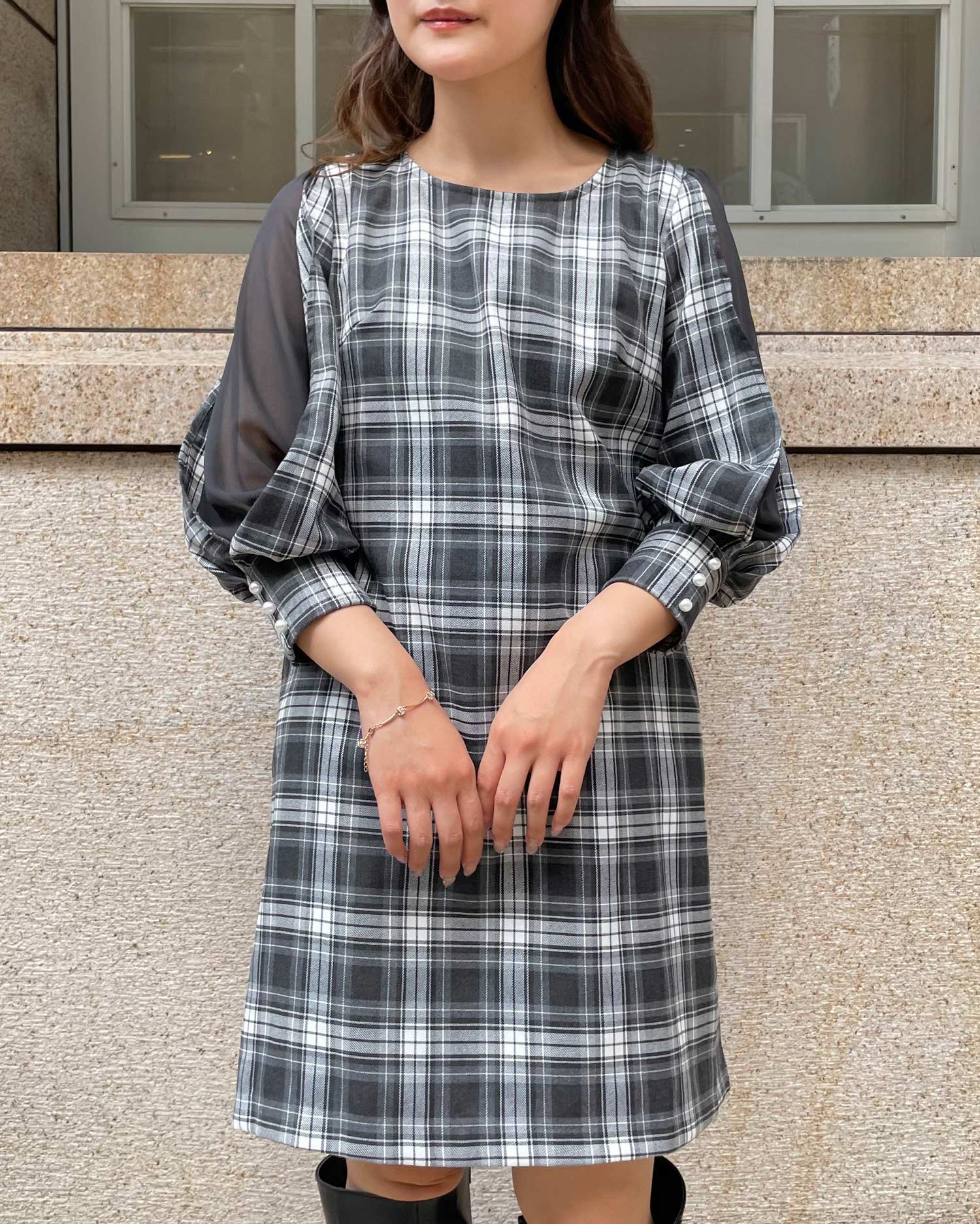 袖割れミニワンピース Allamanda アラマンダ 公式通販 Ingni Store