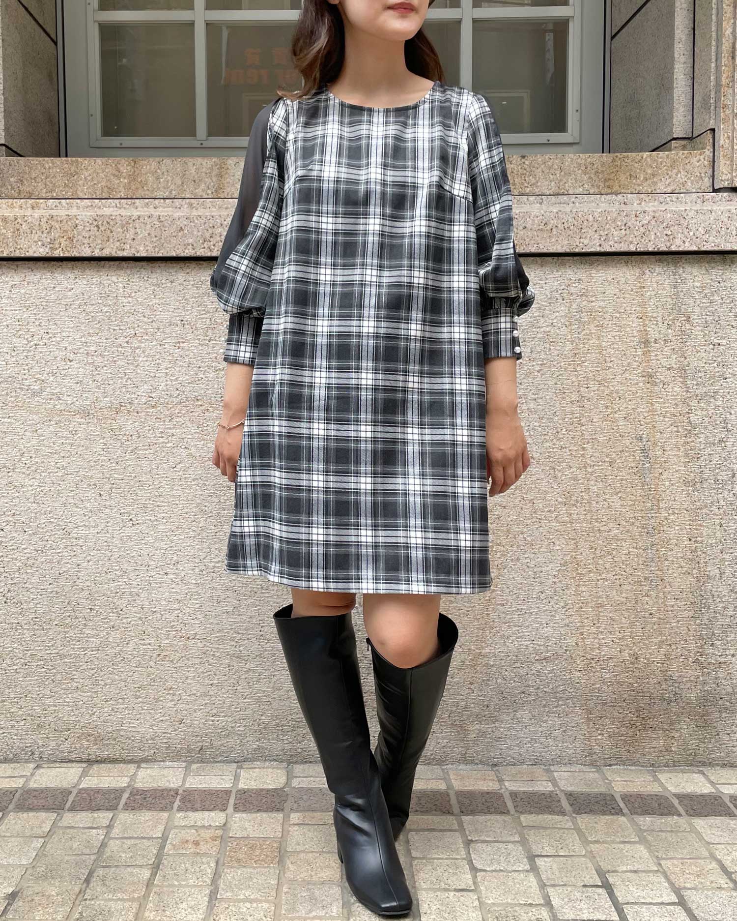 袖割れミニワンピース Allamanda アラマンダ 公式通販 Ingni Store