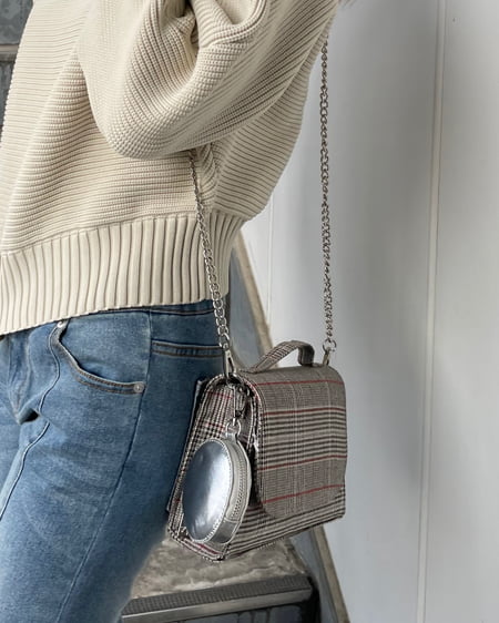 【WEB限定】ポーチ付チェーンショルダーBAG（ＯＵＴＬＥＴ）