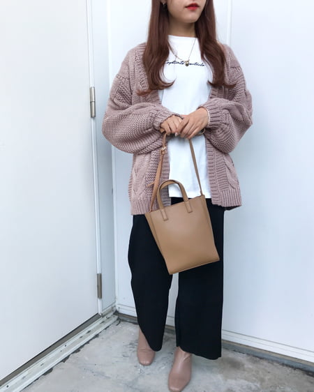 INGNI（イング） ボレロカーディガン＋スエポンプリーツパンツ／SET ﾓｶ