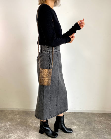 INGNI(イング) マルチショルダーバッグ パイソン