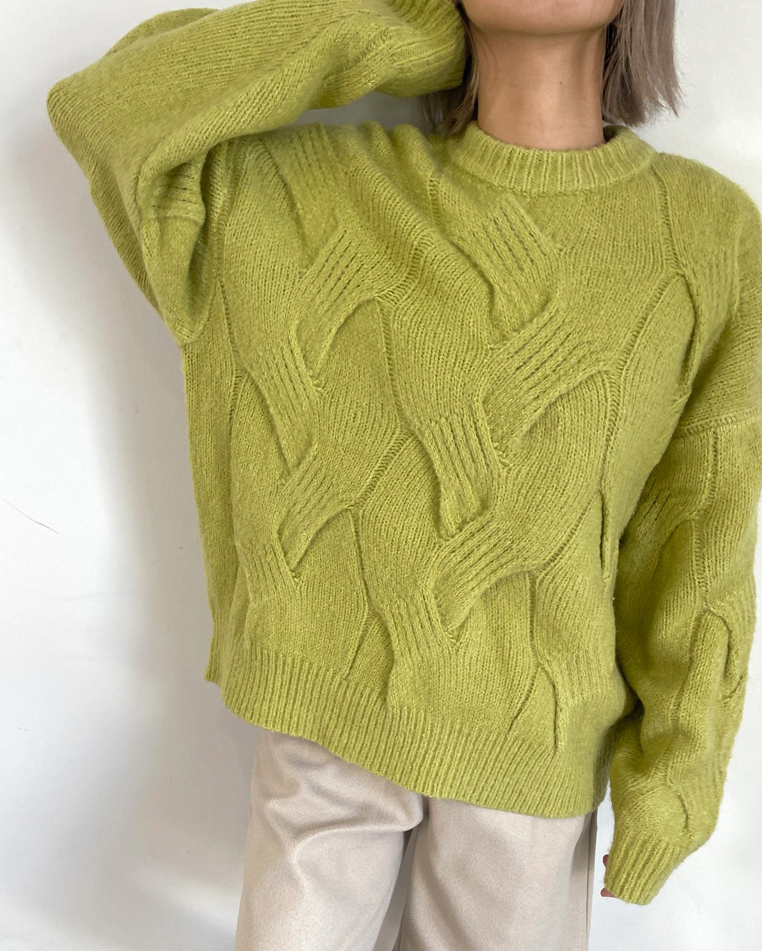 Bigケーブルフワフワニット Ingni イング 公式通販 Ingni Store