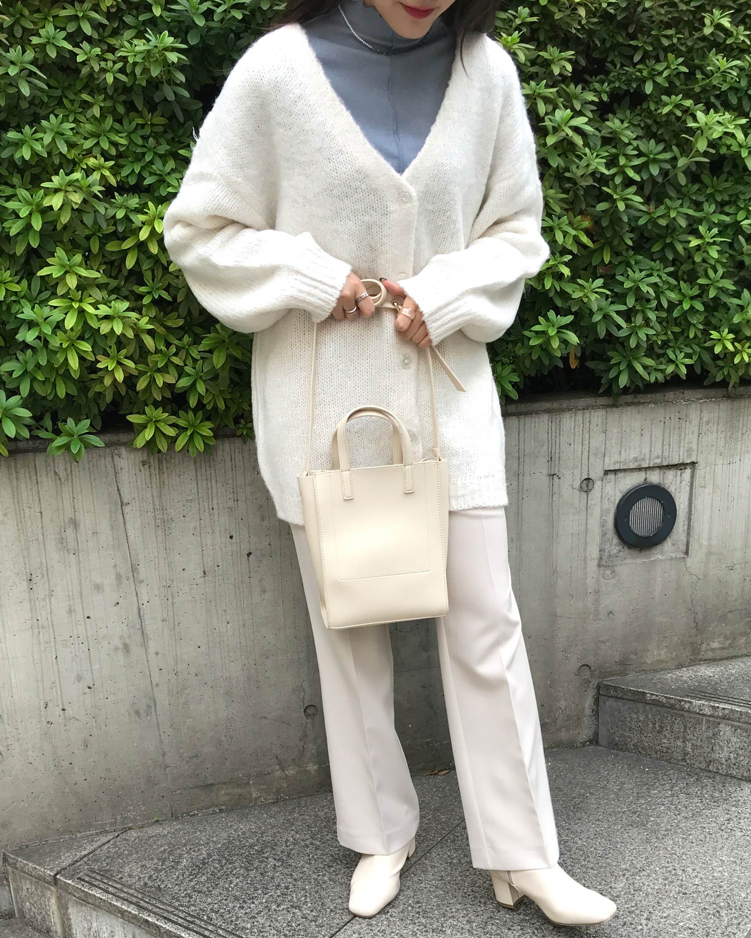 モヘアタッチVネックカーディガン｜INGNI(イング) 公式通販｜INGNI STORE