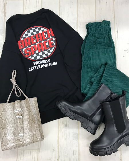 INGNI(イング) バックルベルトスクエアショルダーBAG パイソン