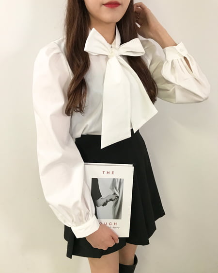 INGNI（イング） ボウタイ／ブラウス／A ｵﾌﾎﾜｲﾄ