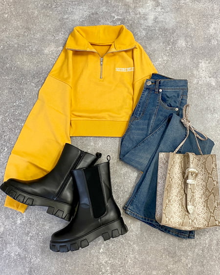 INGNI(イング) バックルベルトスクエアショルダーBAG パイソン