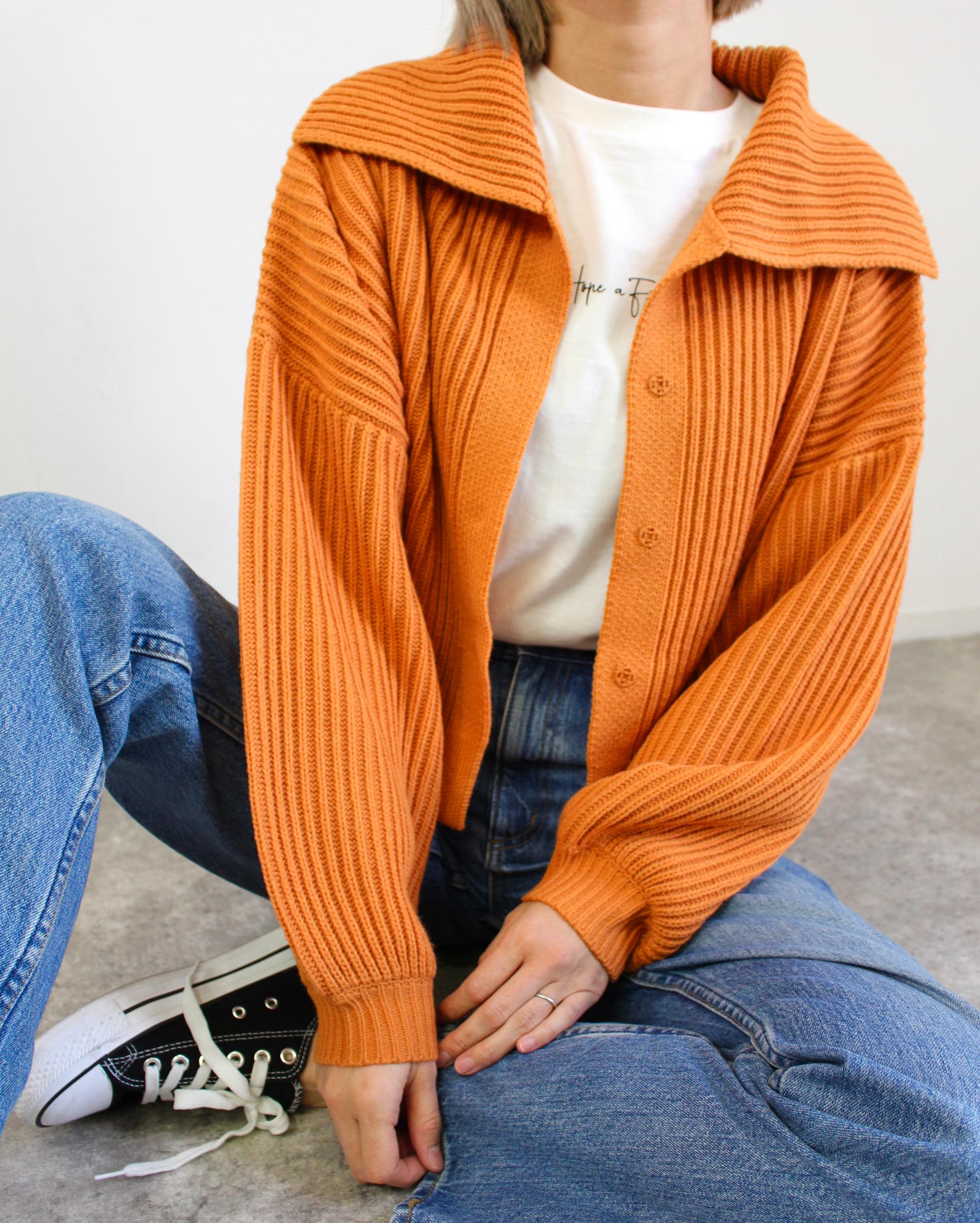 Zip 紹介商品 ビッグカラースナップボタンニットカーディガン Mlia エムリア 公式通販 Ingni Store Zip 紹介商品 ビッグカラースナップボタンニットカーディガン Mlia エムリア 公式通販 Ingni Store