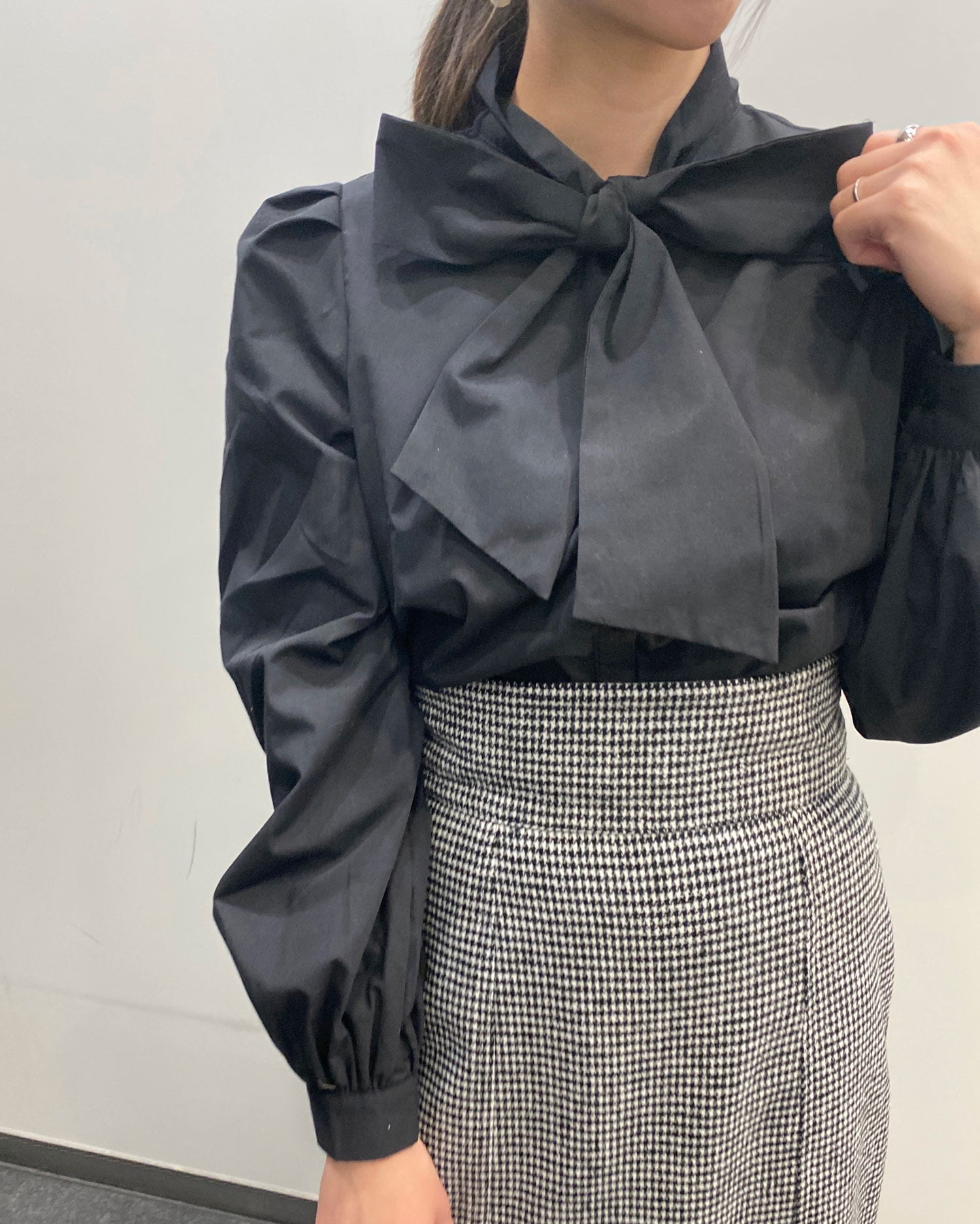 着用動画あり ボウタイ ブラウス Ingni イング 公式通販 Ingni Store