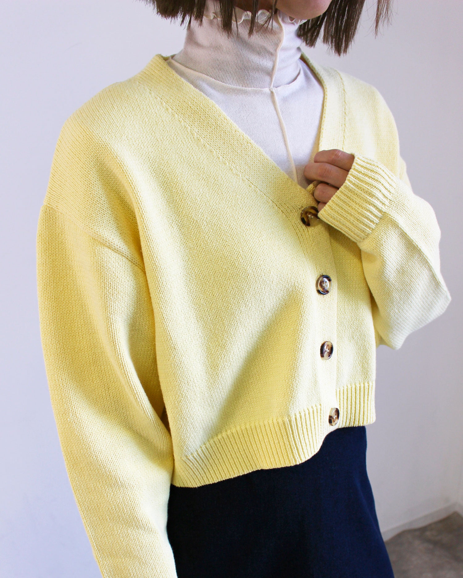 綿混ショート丈カーディガン Mlia エムリア 公式通販 Ingni Store